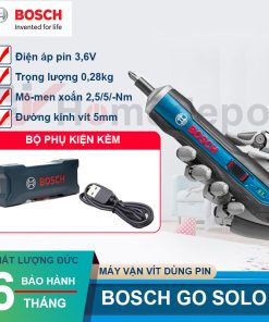 Máy vặn vít dùng pin Bosch go (Solo)